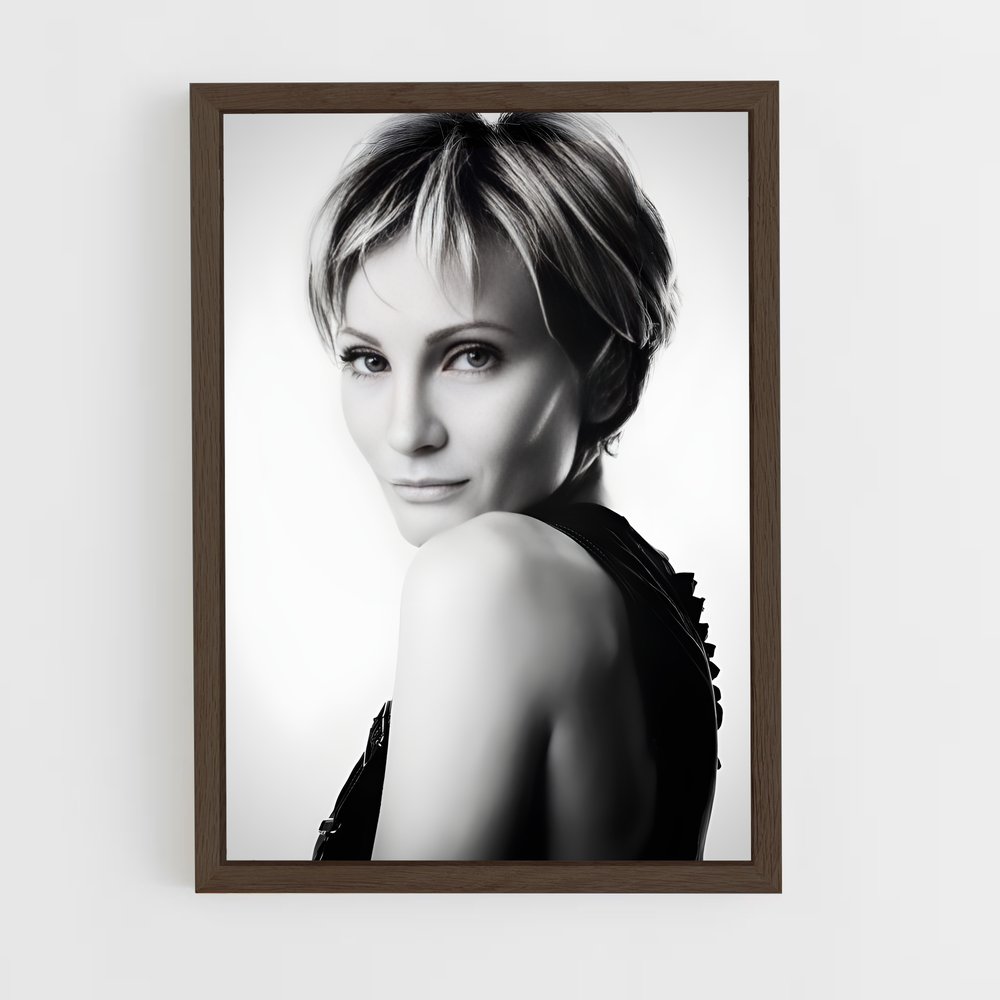 ap-patricia kaas-10 cadre Bois foncé