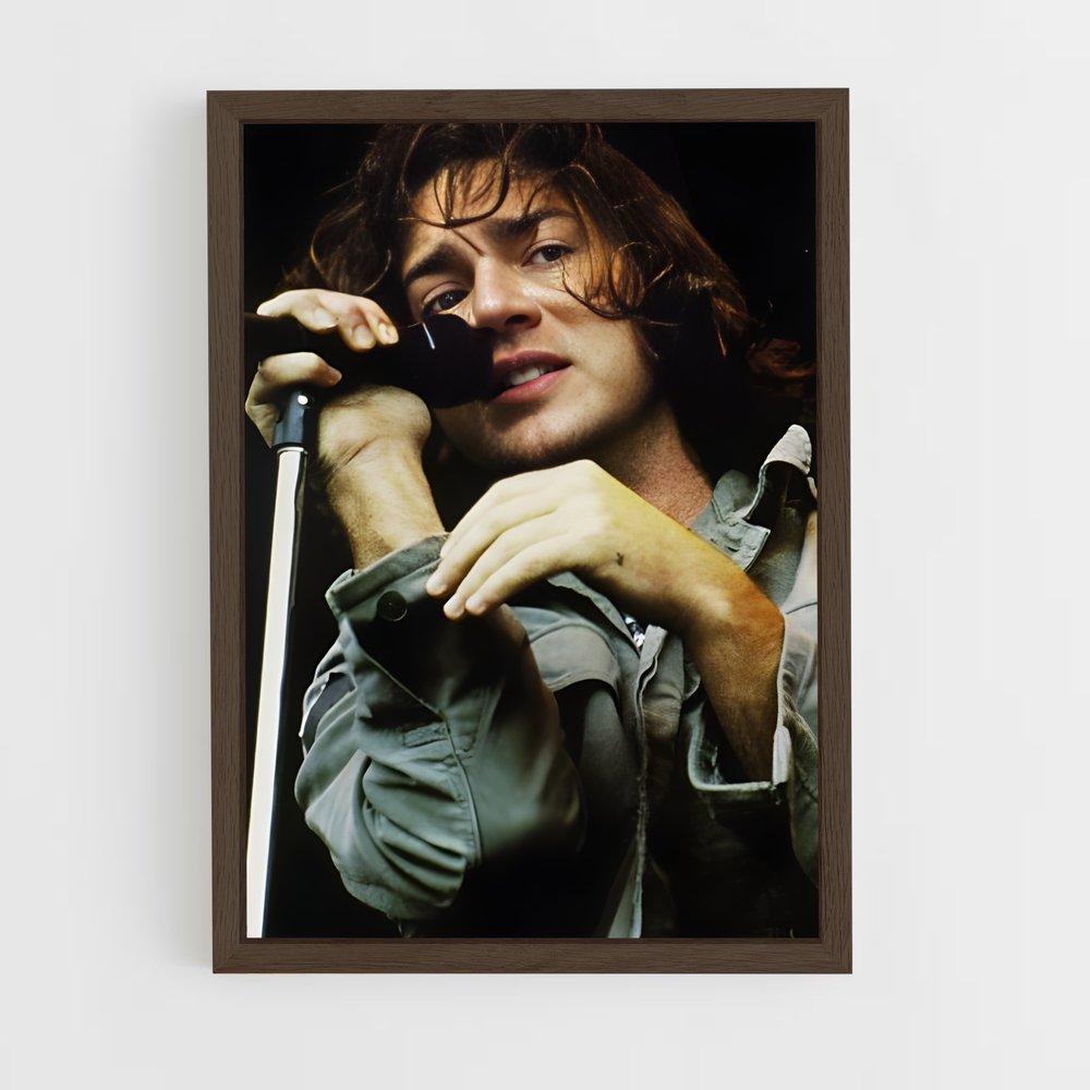 ap-pearl jam-3 cadre Bois foncé