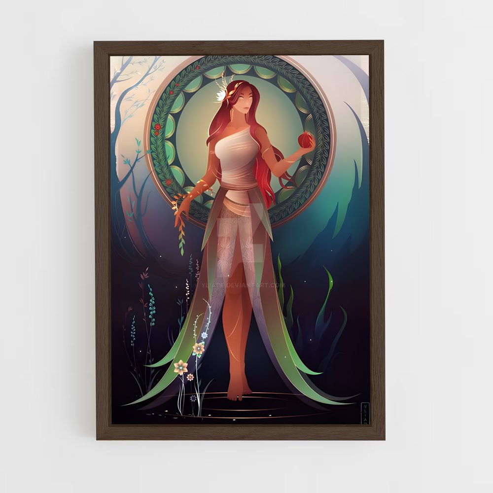 ap-persephone-10 cadre Bois foncé