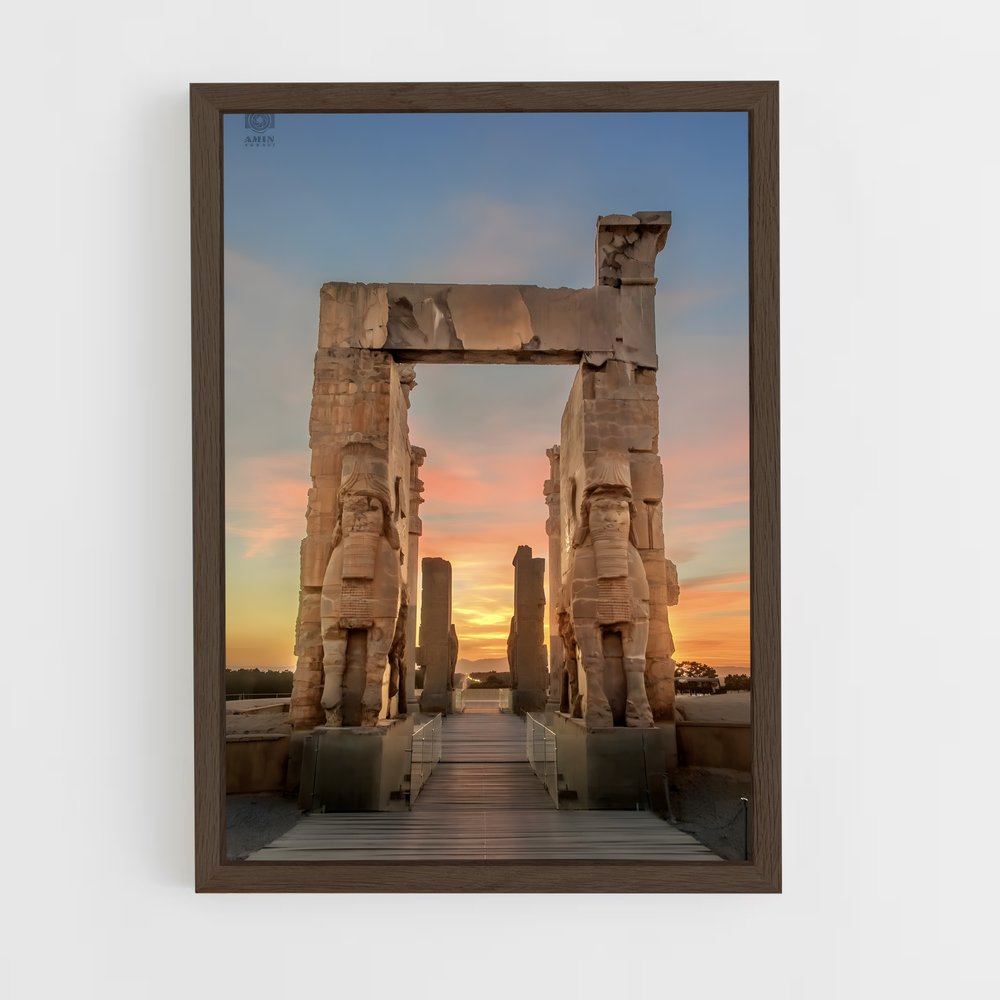 ap-persepolis-14 cadre Bois foncé