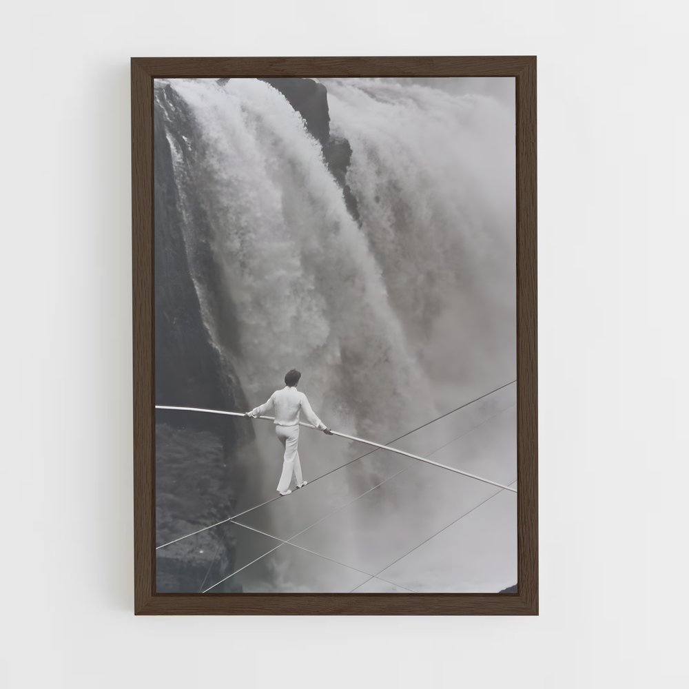 ap-philippe petit-2 cadre Bois foncé