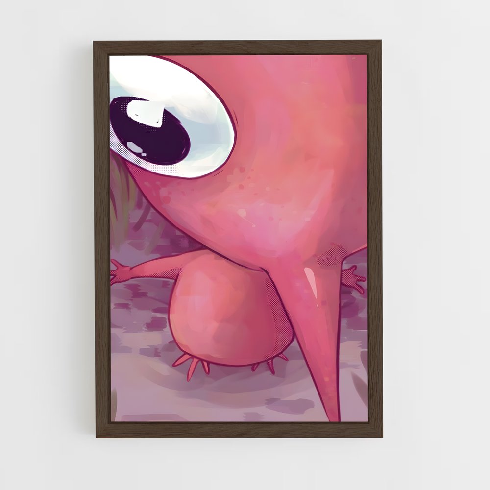ap-pikmin-3 cadre Bois foncé