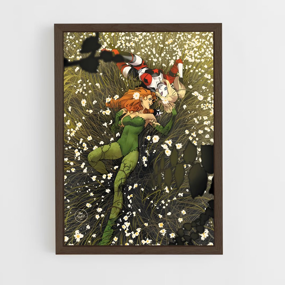 ap-poison ivy-1 cadre Bois foncé