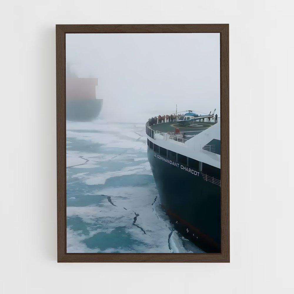 ap-polar sea-1 cadre Bois foncé