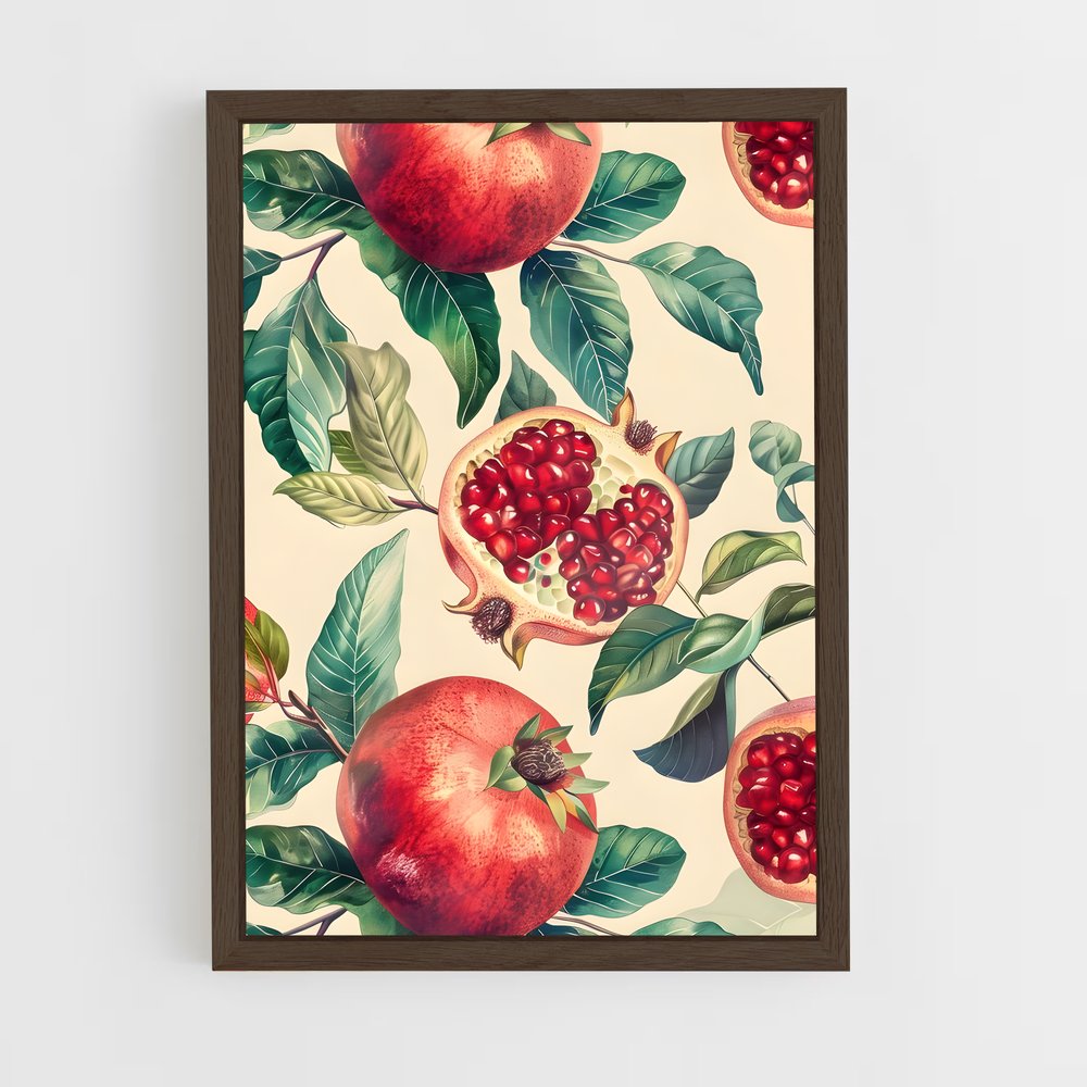 ap-pomegranate-12 cadre Bois foncé