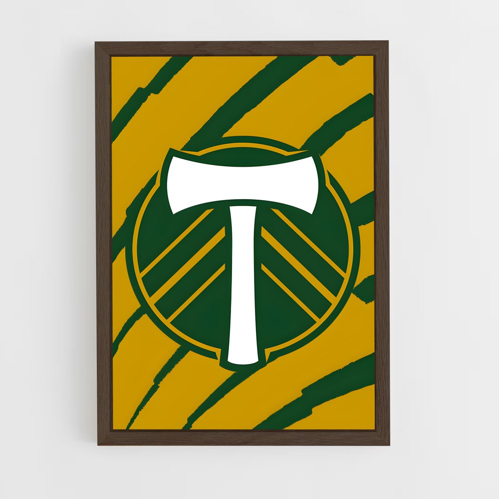 ap-portland timbers-2 cadre Bois foncé