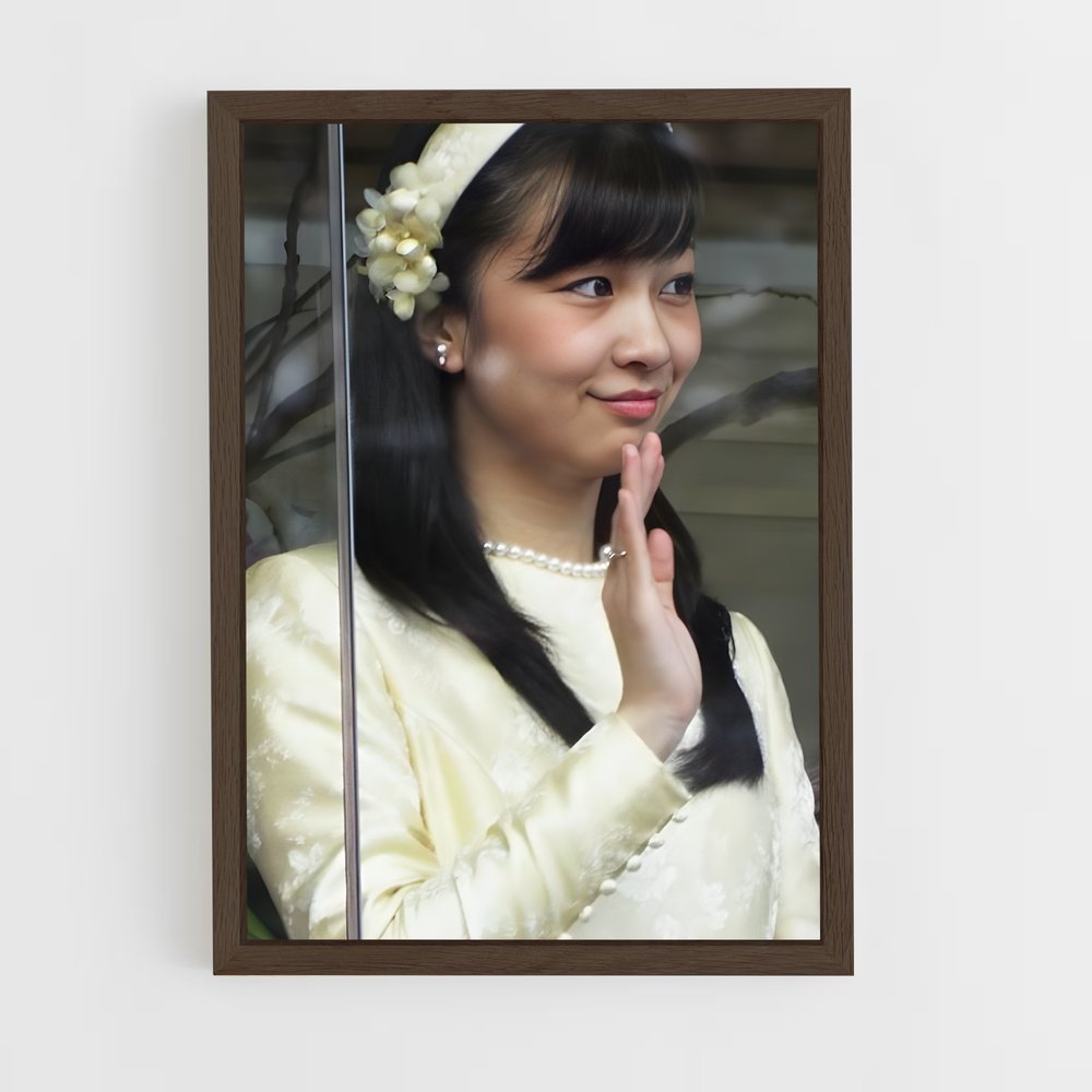 ap-princess kako-10 cadre Bois foncé