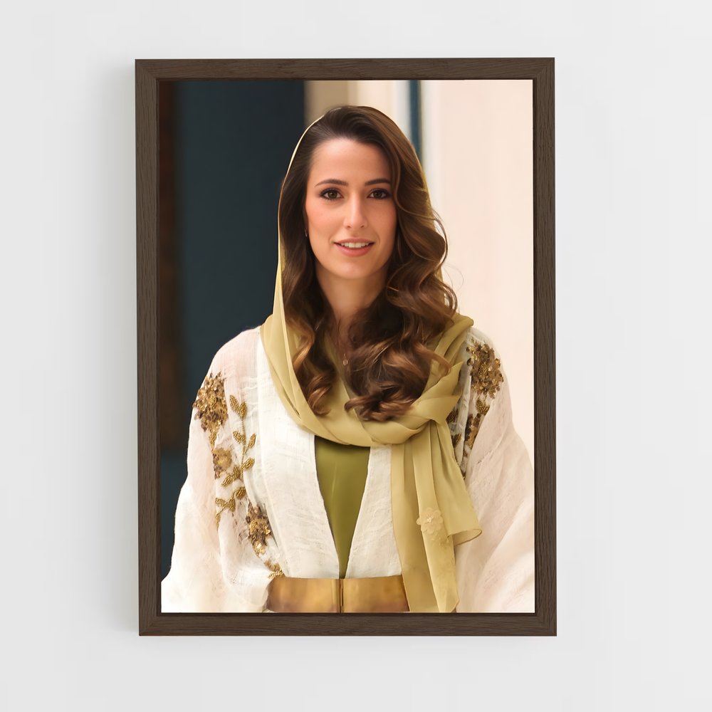 ap-princess rajwa-2 cadre Bois foncé