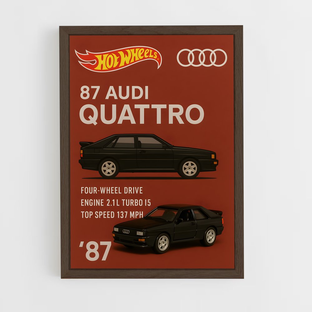 ap-quattro-3 cadre Bois foncé