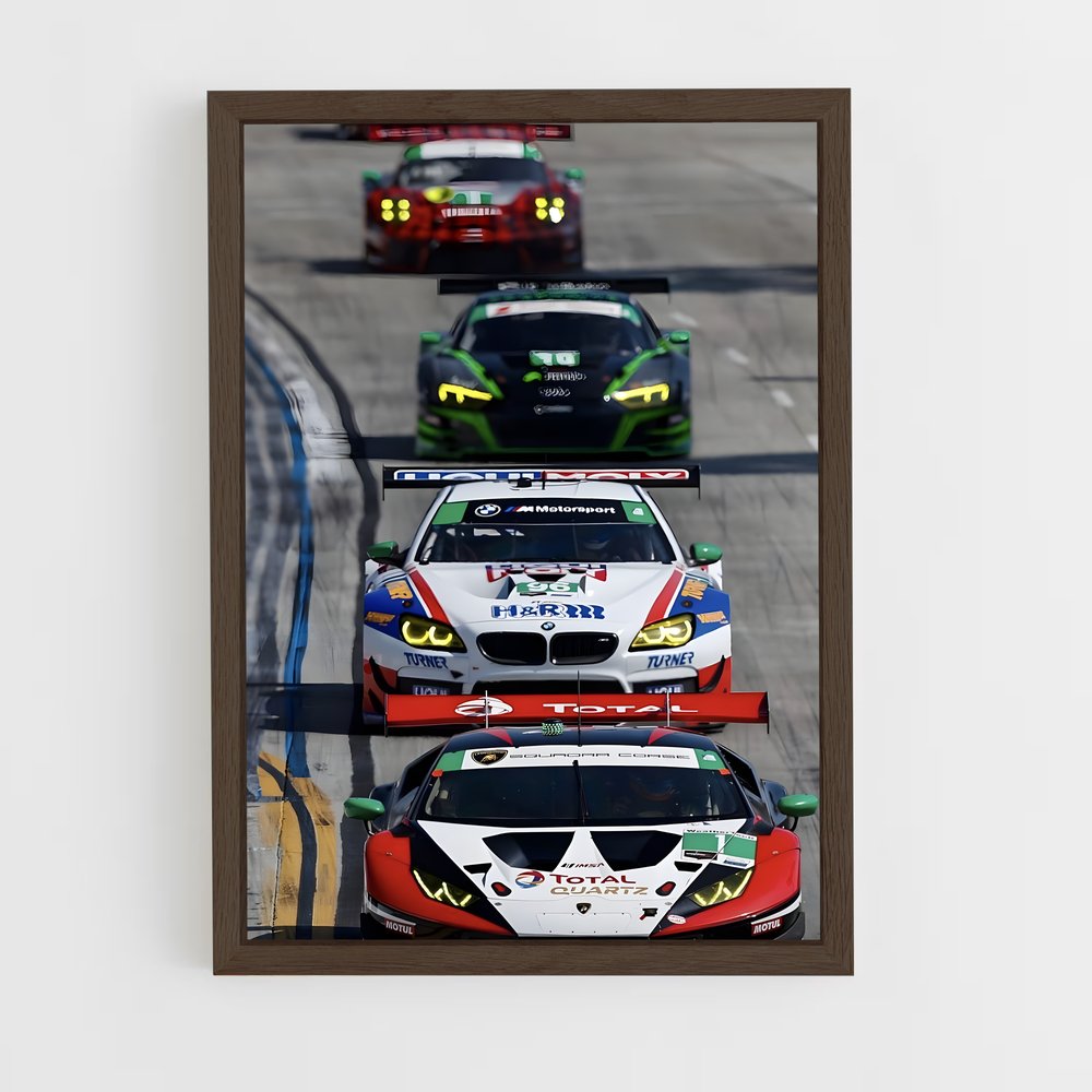 ap-racing vehicles-3 cadre Bois foncé
