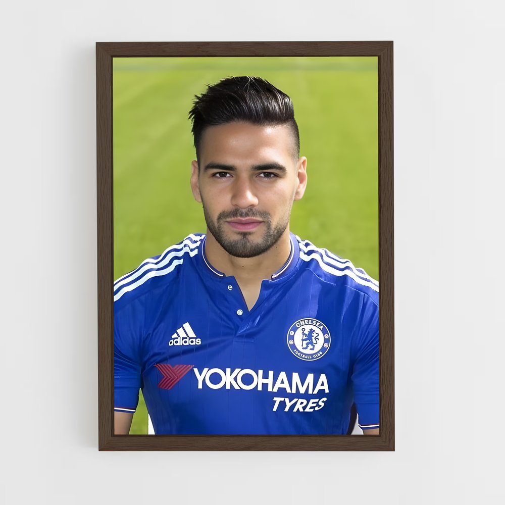 ap-radamel falcao-8 cadre Bois foncé