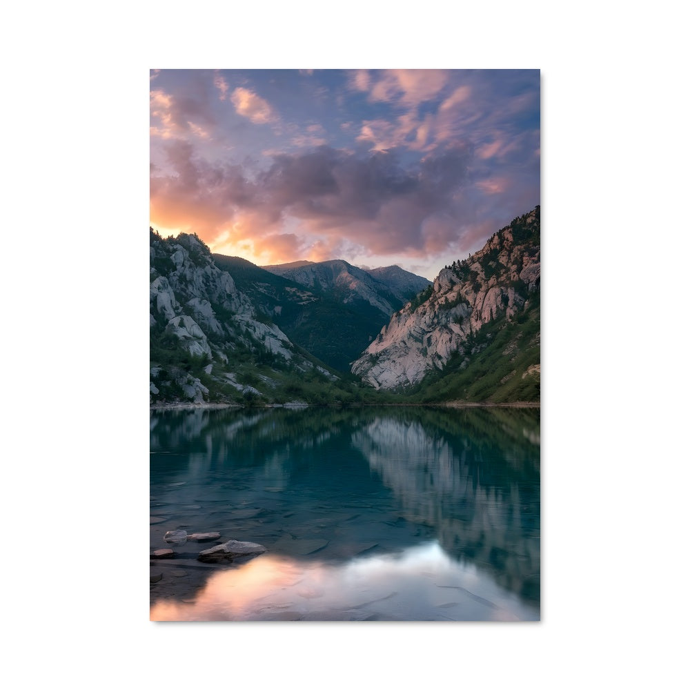 Poster Reflet des Sommets