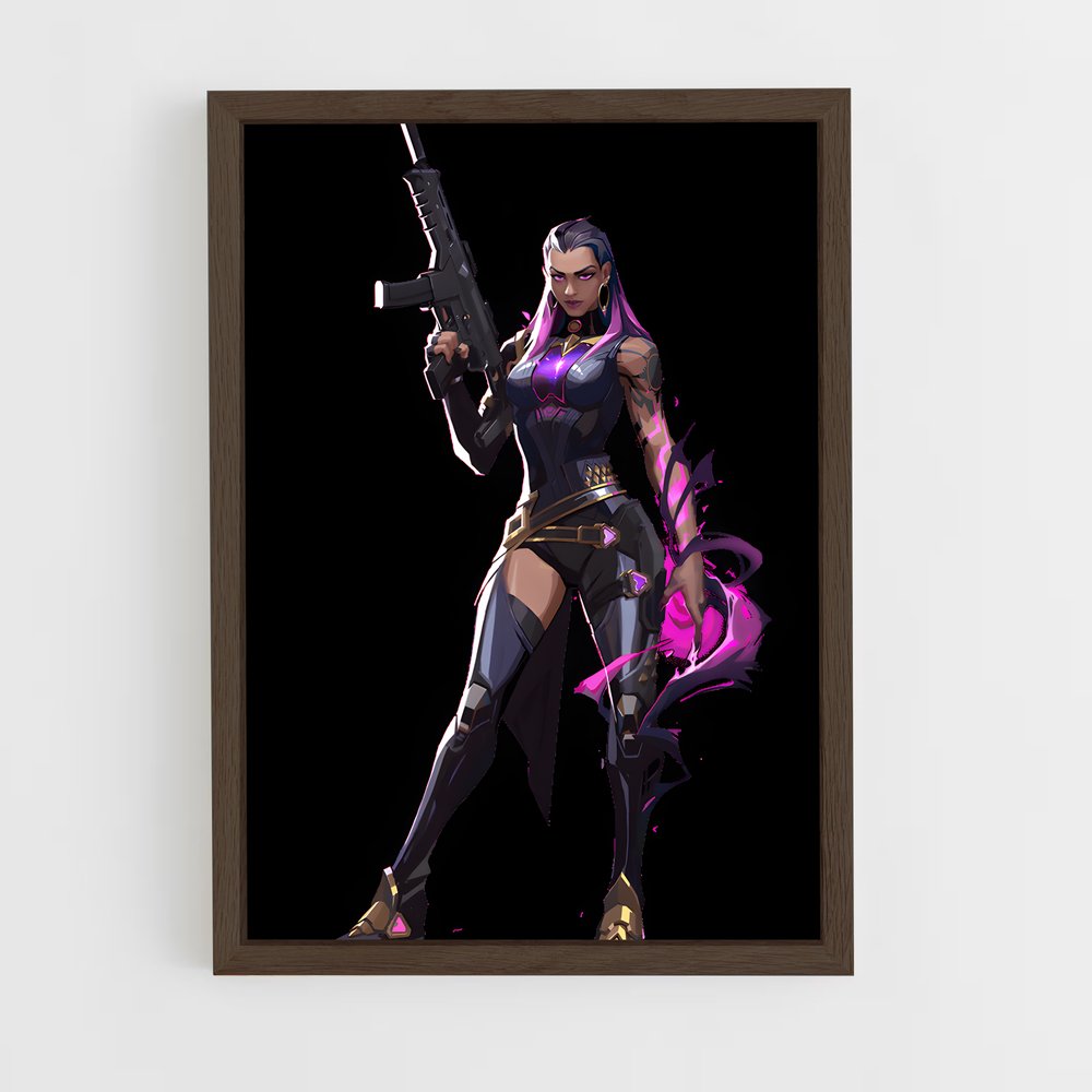 ap-reyna-1 cadre Bois foncé