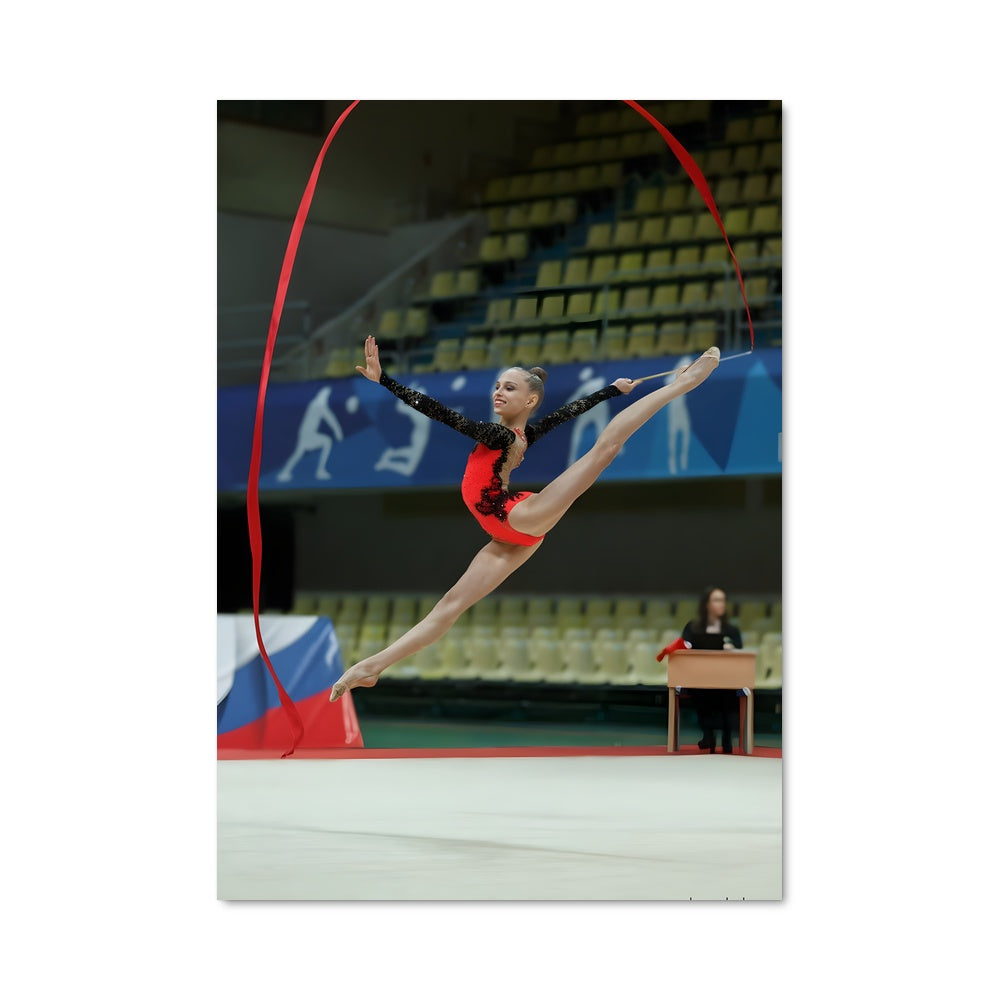 Poster Ribbon rhythmic gymnastics 66644