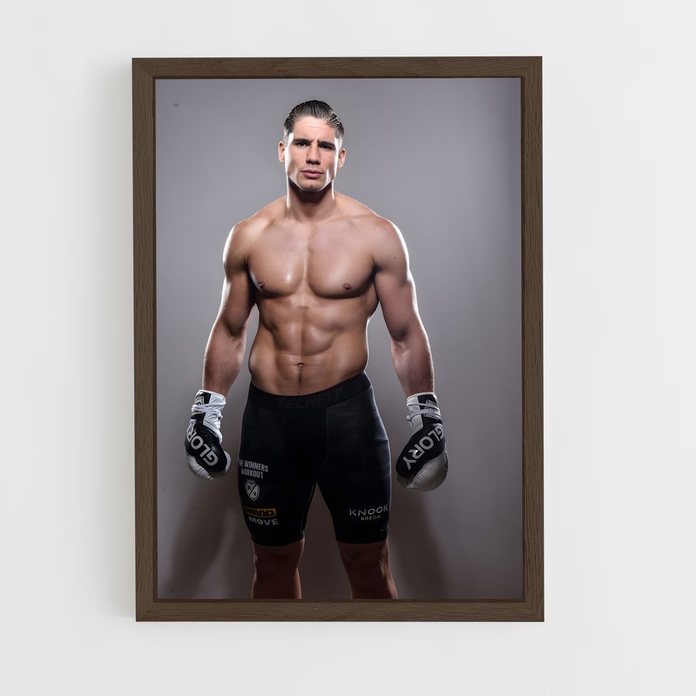 ap-rico verhoeven-4 cadre Bois foncé
