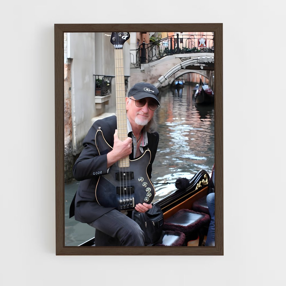 ap-roger glover-4 cadre Bois foncé