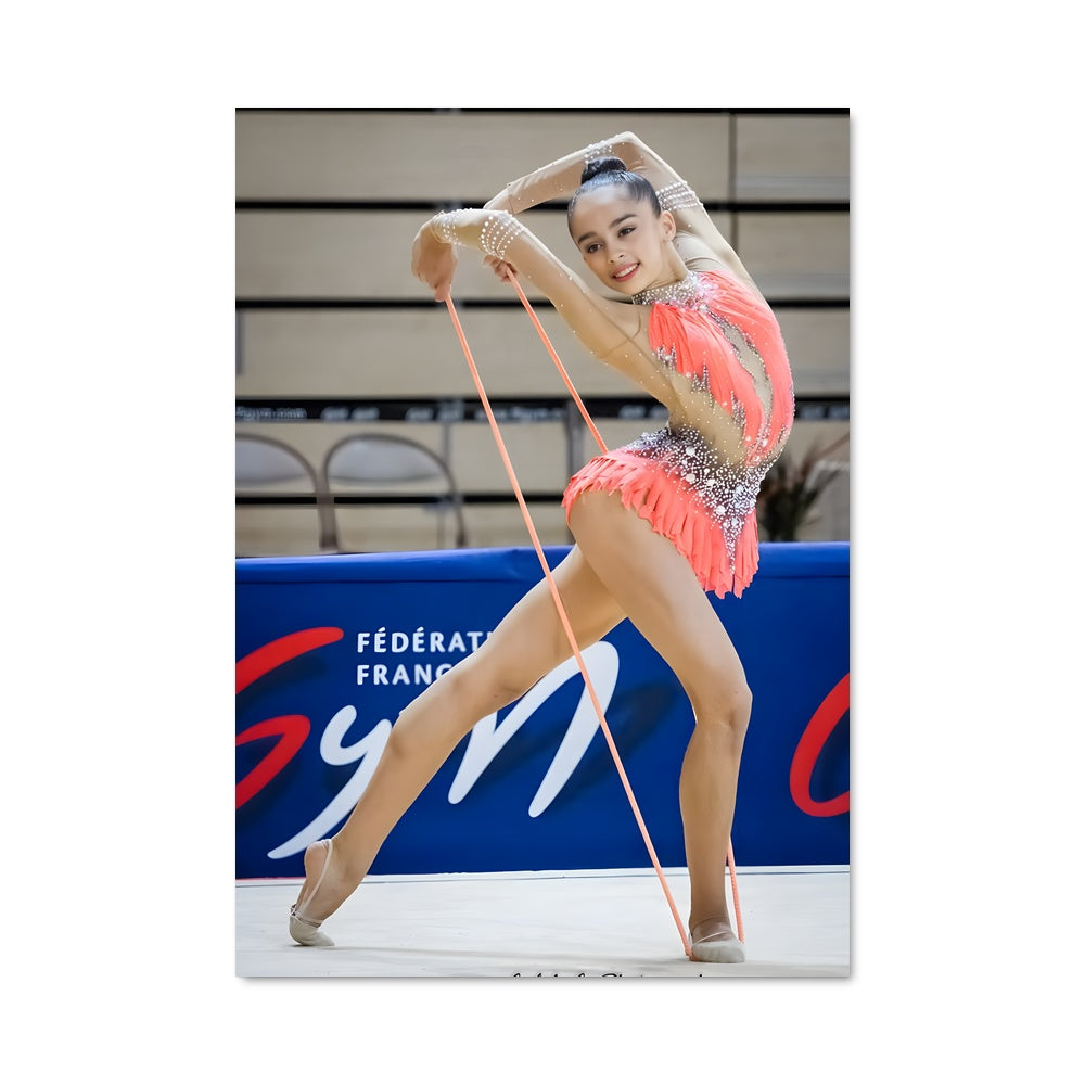 Poster Rope rhythmic gymnastics 66648