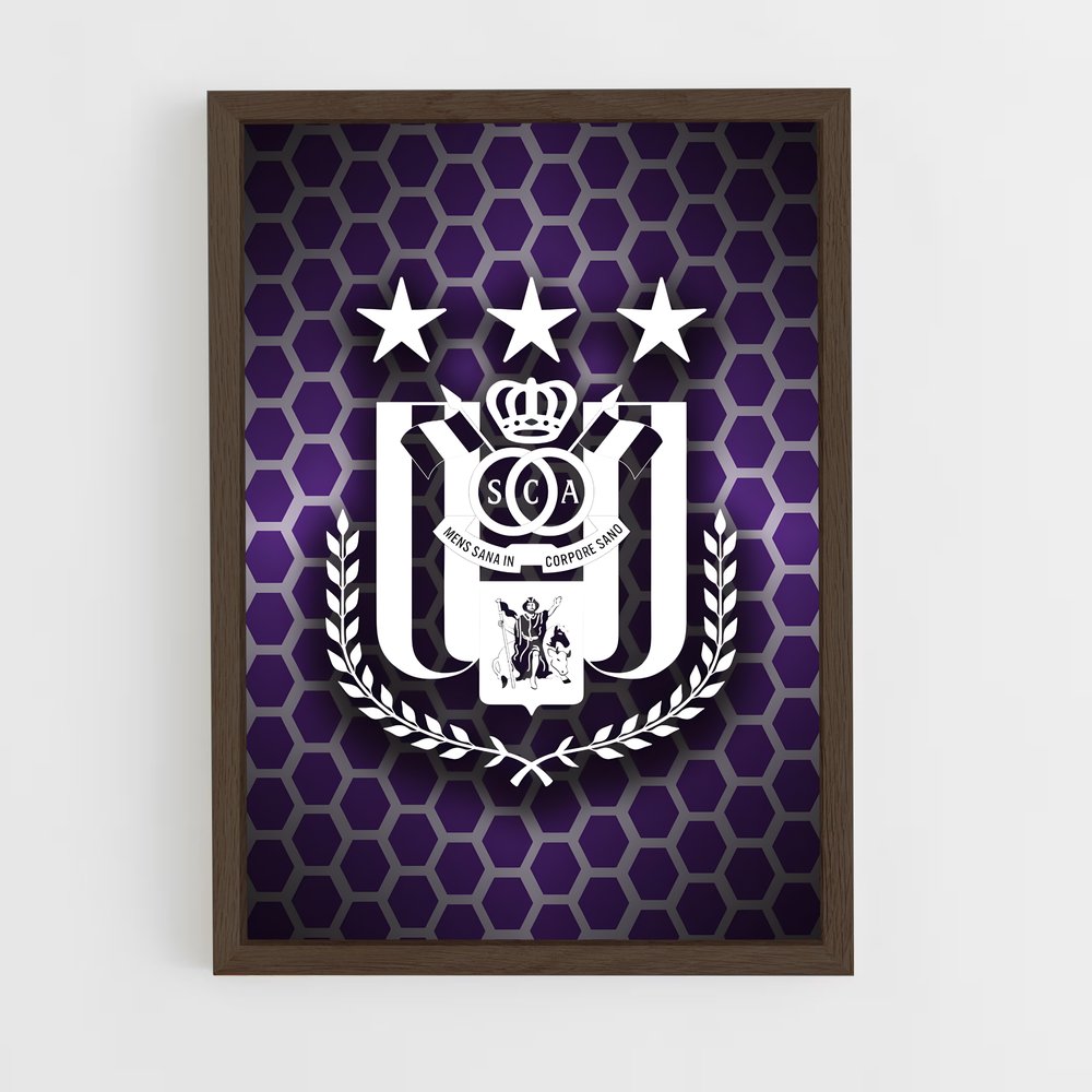 ap-rsc anderlecht-6 cadre Bois foncé