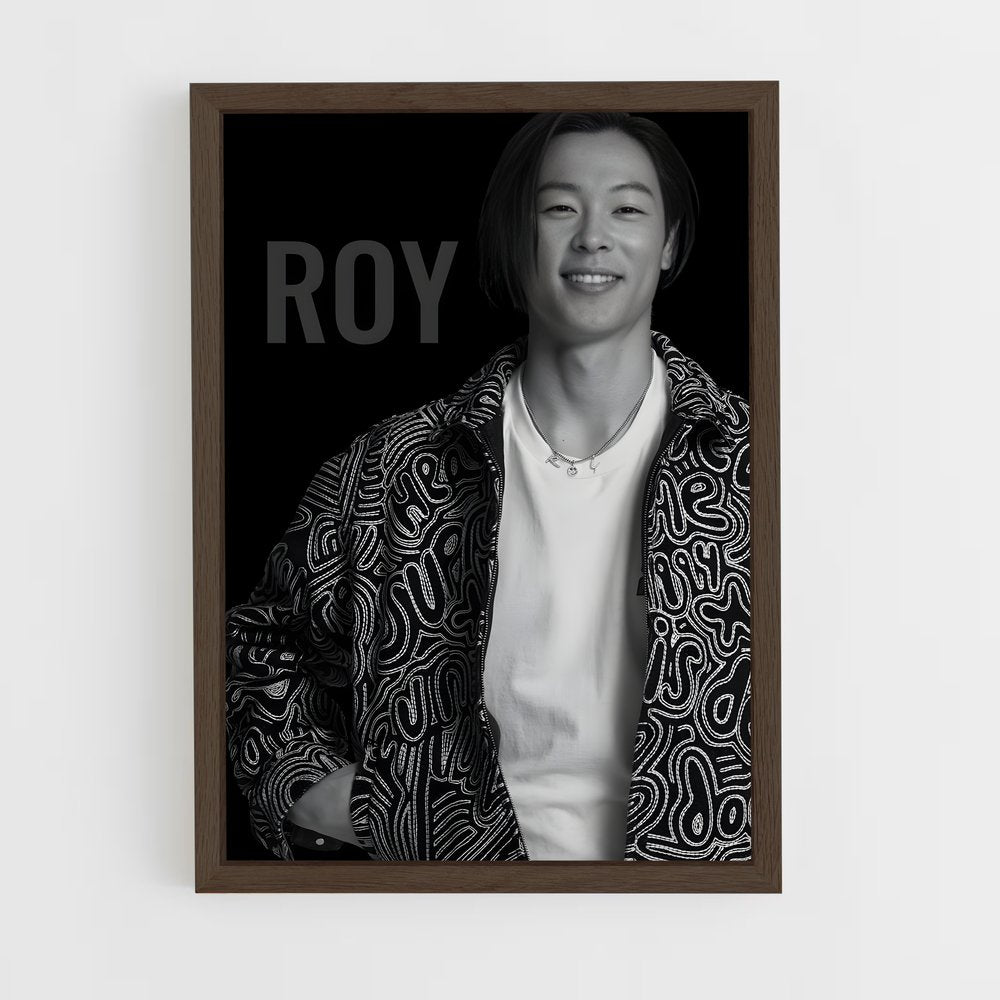 ap-ryoyu kobayashi-7 cadre Bois foncé