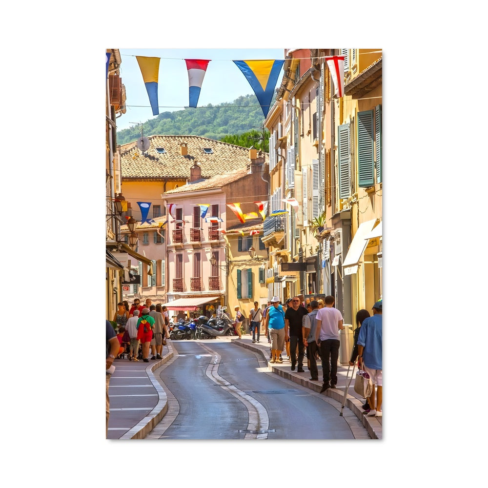 Poster Flânerie à Saint-Tropez