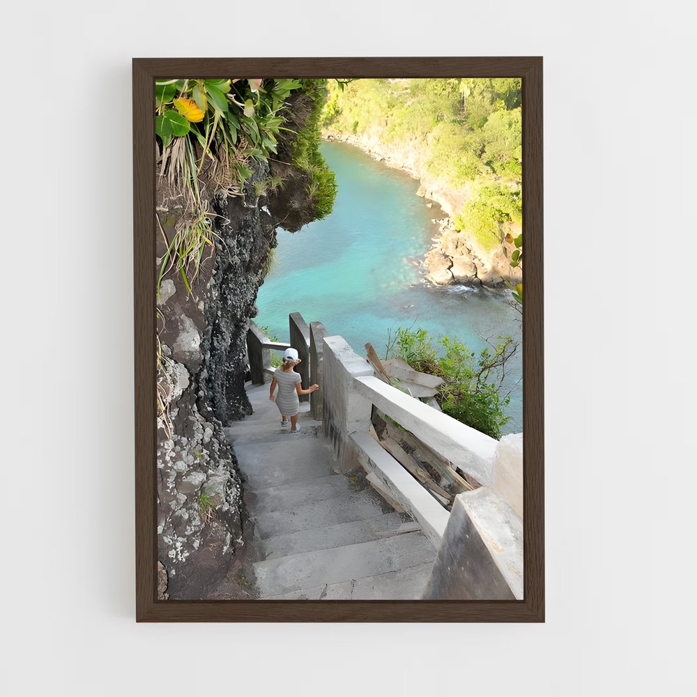 ap-saint vincent and the grenadines-2 cadre Bois foncé