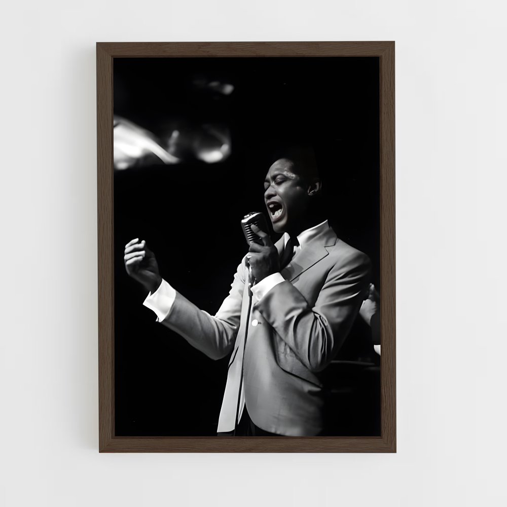 ap-sam cooke-3 cadre Bois foncé