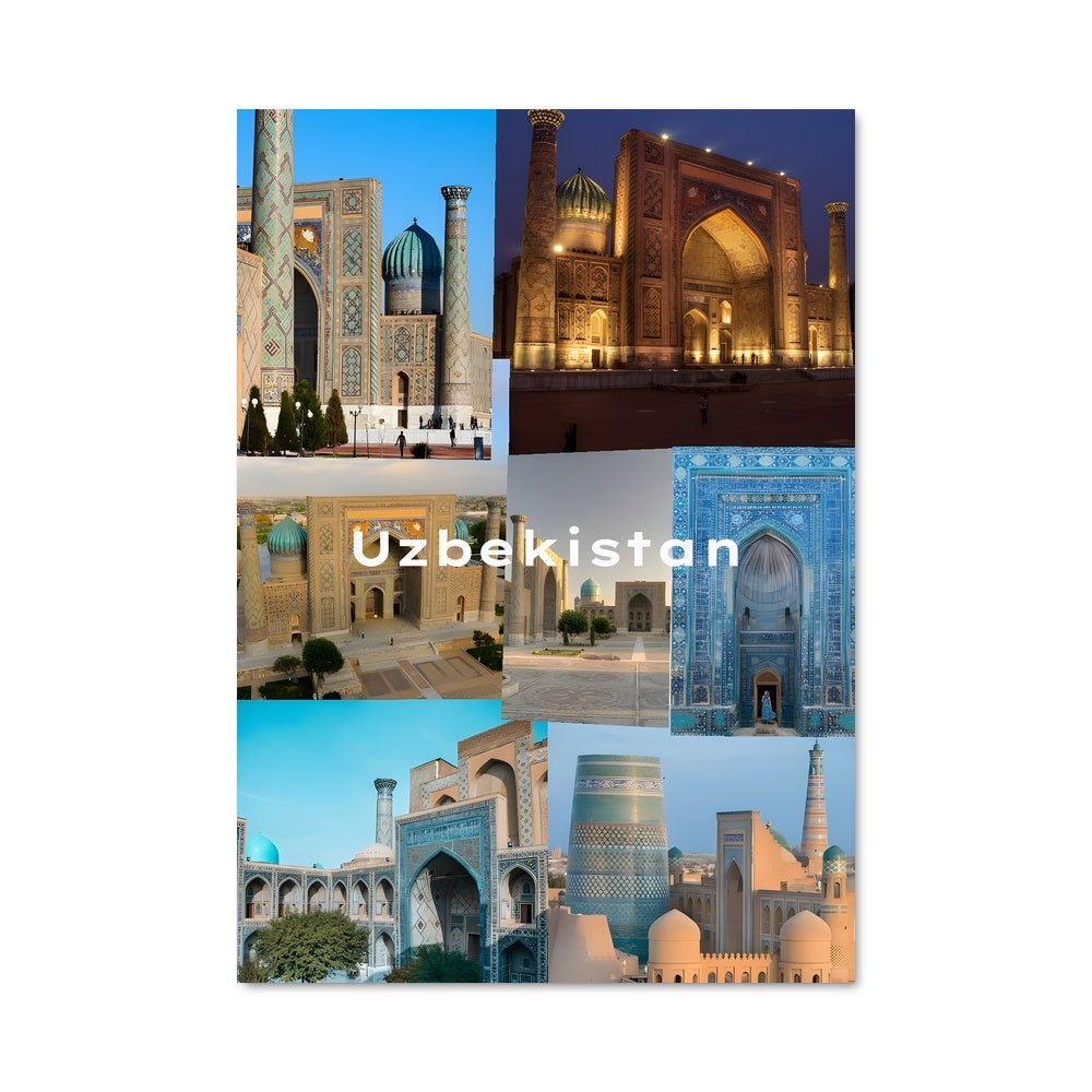 Poster Beautés d'Ouzbékistan