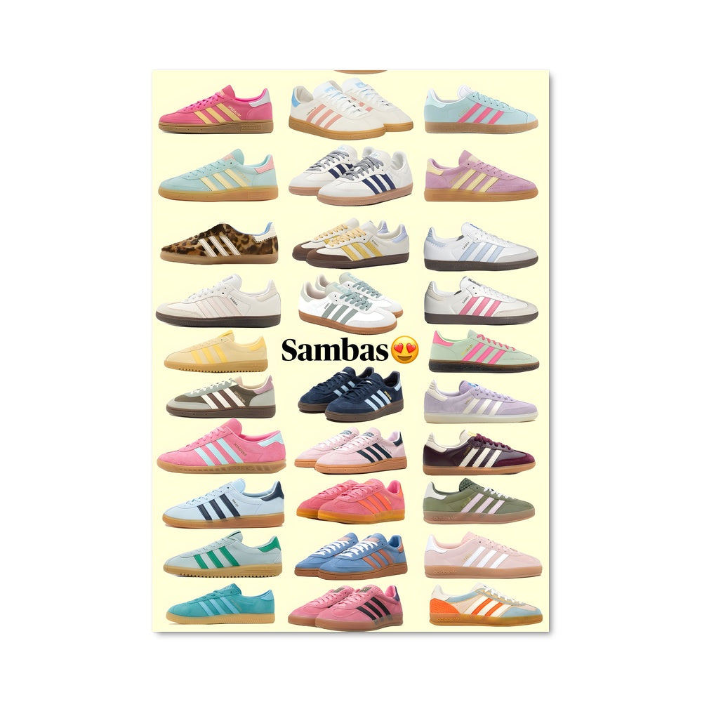 Poster Sneakers en Fête
