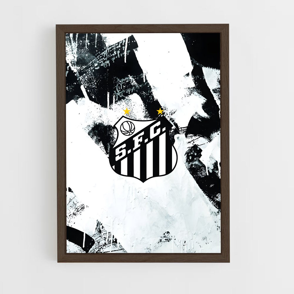 ap-santos fc-14 cadre Bois foncé