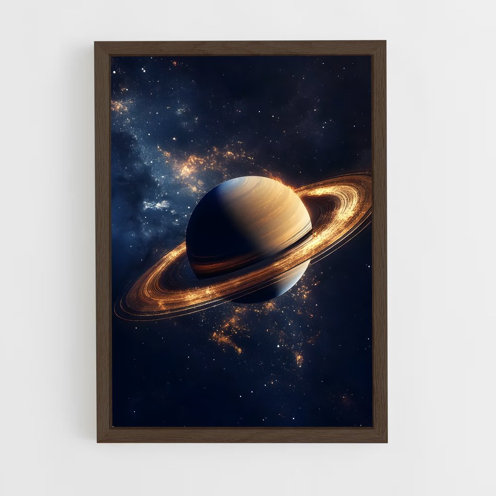 ap-saturn-2 cadre Bois foncé