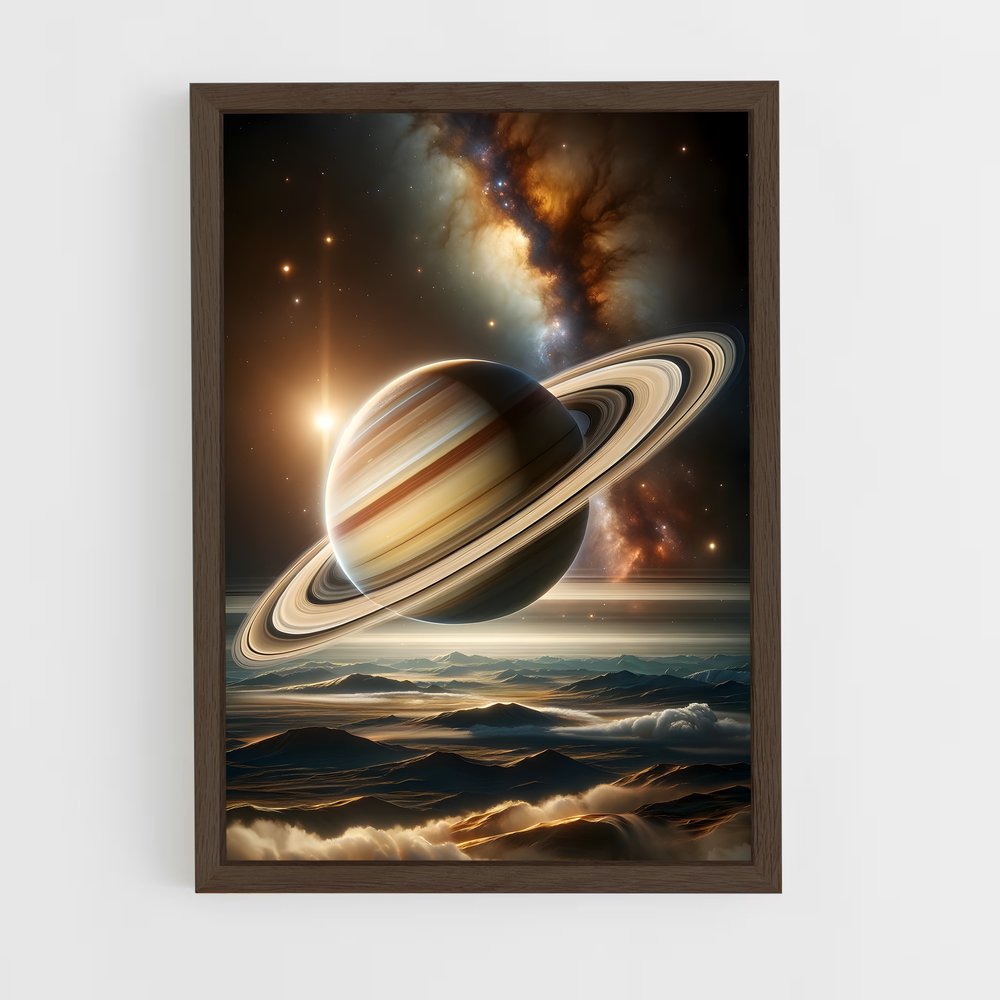 ap-saturn-3 cadre Bois foncé