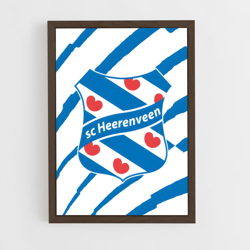 ap-sc heerenveen-7 cadre Bois foncé