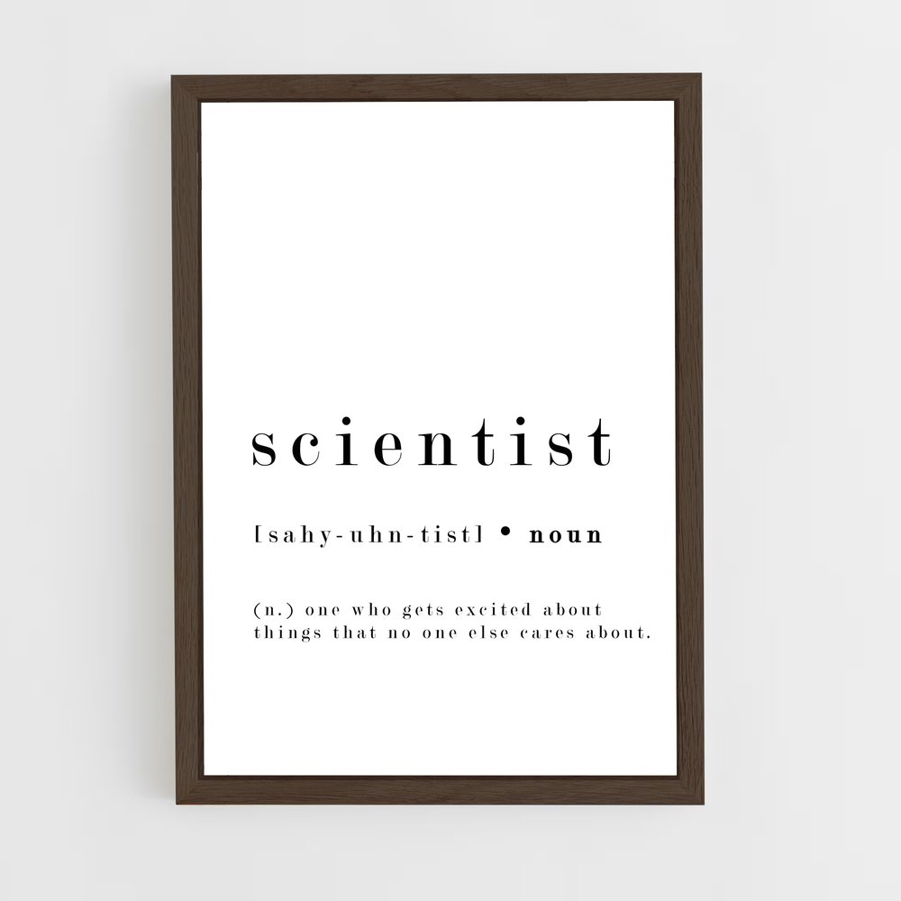 ap-scientist-4 cadre Bois foncé