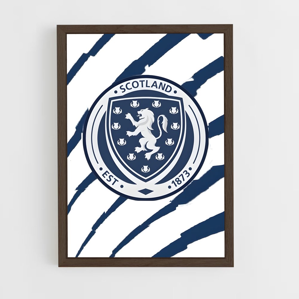ap-scotland national football team-5 cadre Bois foncé