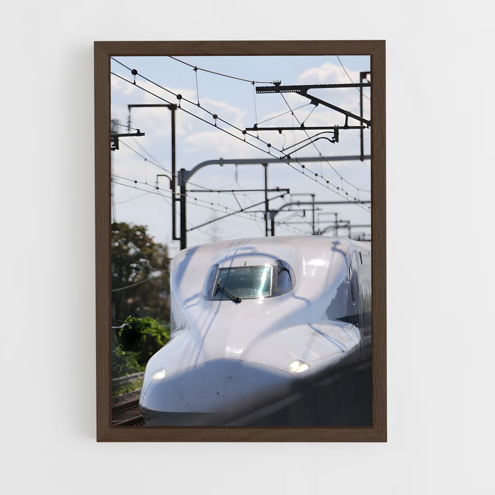 ap-shinkansen n700-2 cadre Bois foncé