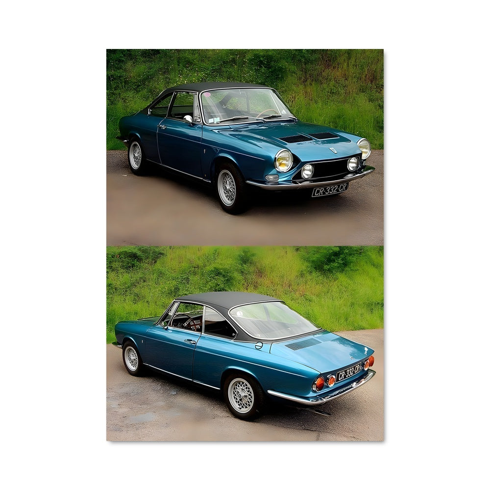 Poster Route 66 Simca