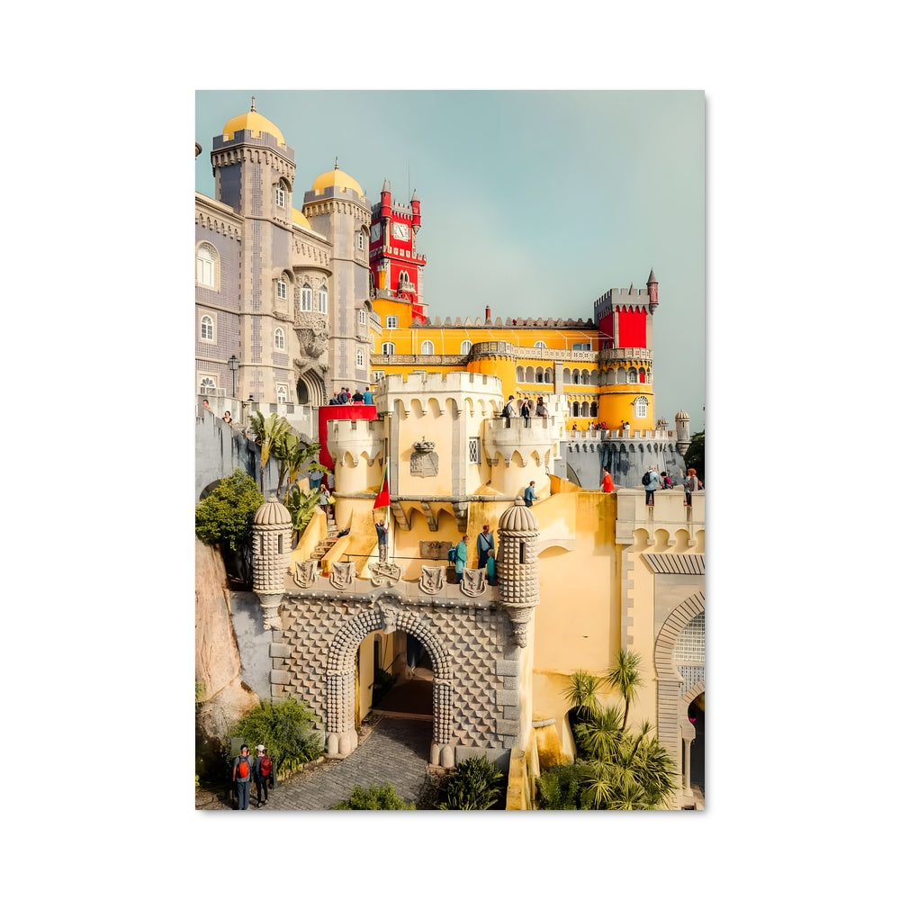 Poster Château Ensoleillé