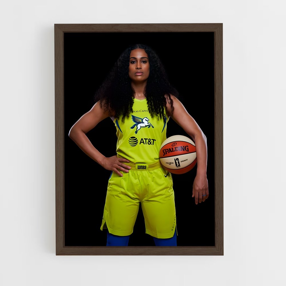 ap-skylar diggins-smith-2 cadre Bois foncé