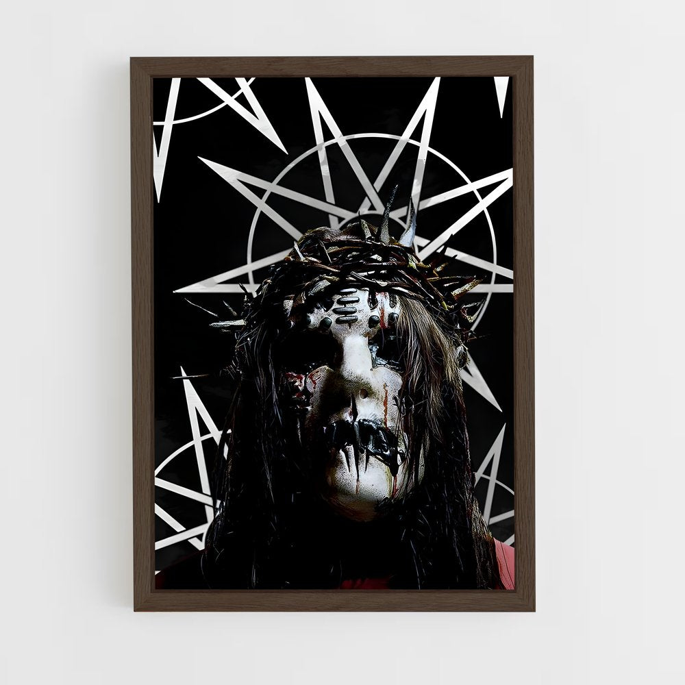 ap-slipknot-5 cadre Bois foncé