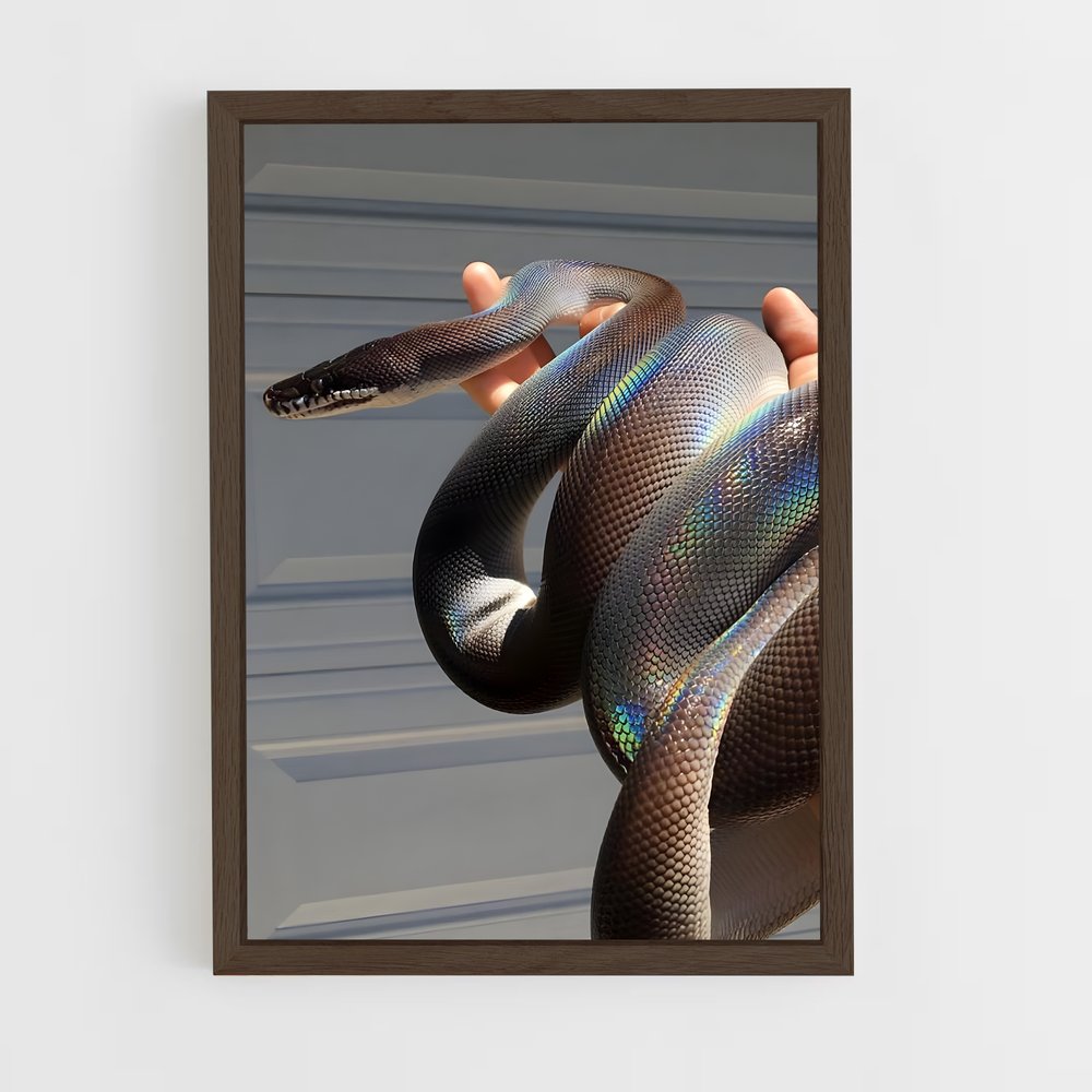 ap-snake-1 cadre Bois foncé