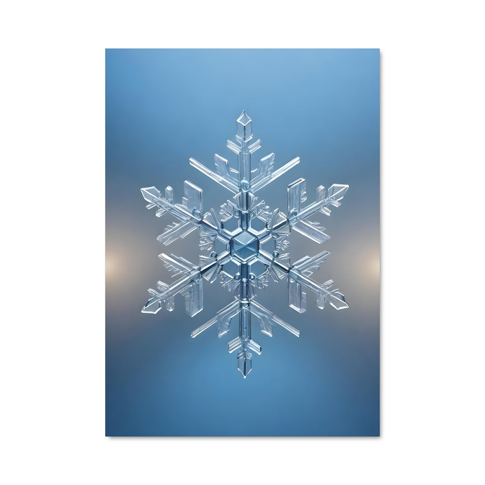 Poster Snowflake 97720