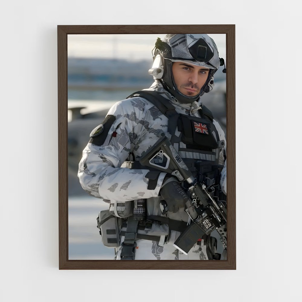ap-soap mactavish-2 cadre Bois foncé
