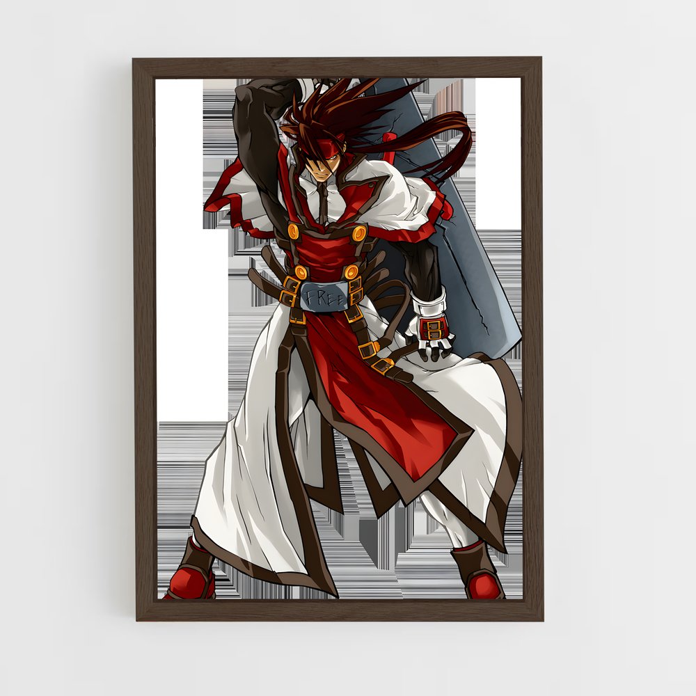 ap-sol badguy-4 cadre Bois foncé