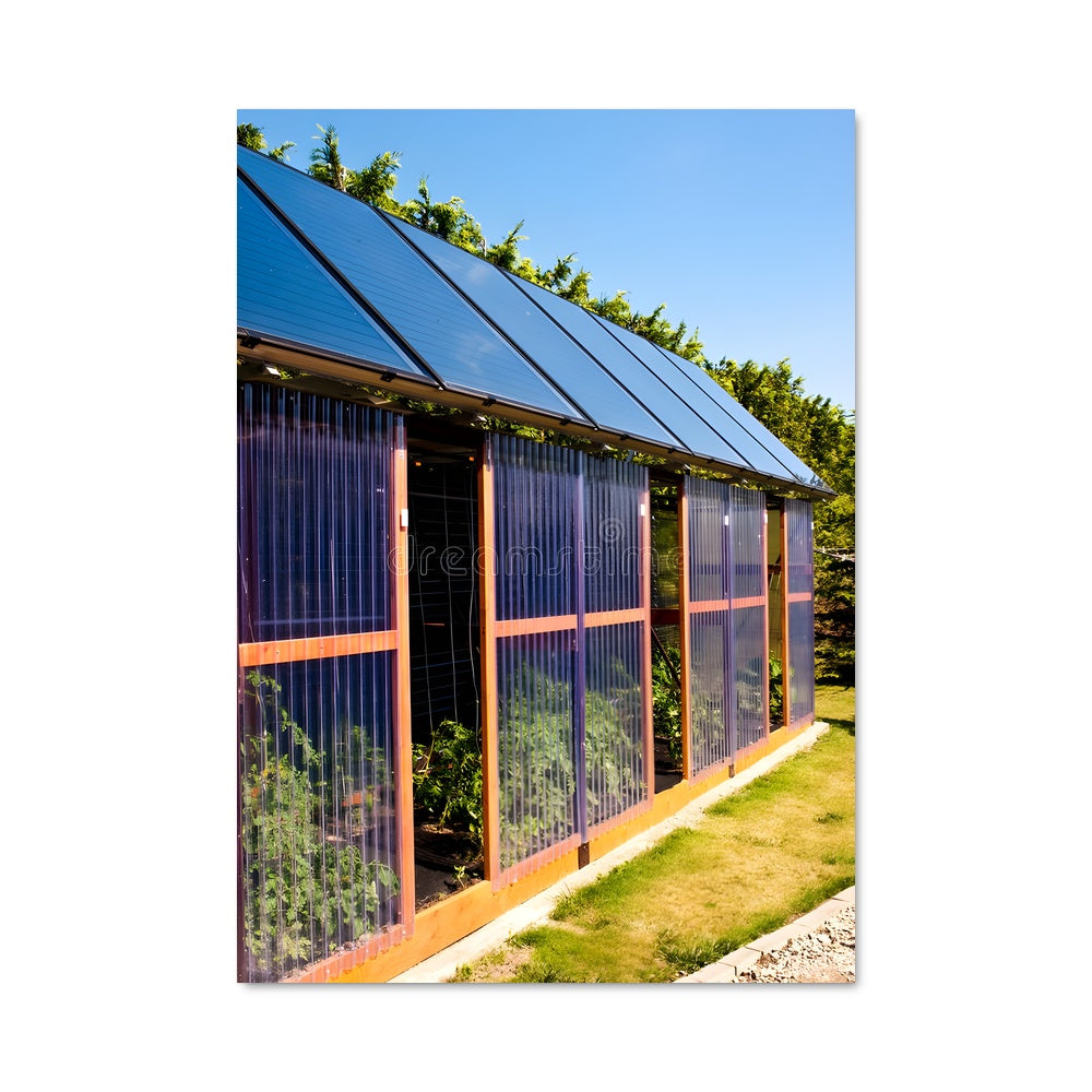 Poster Solar panels 18017