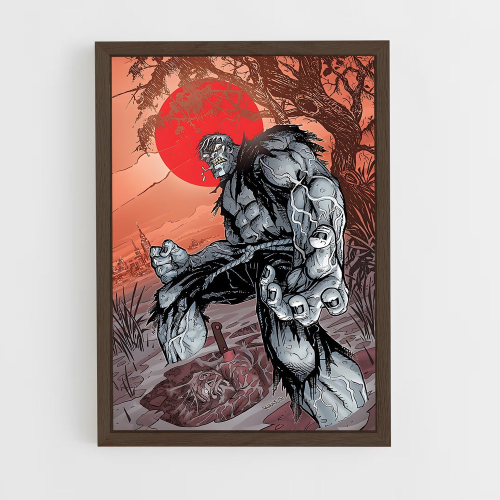 ap-solomon grundy-2 cadre Bois foncé