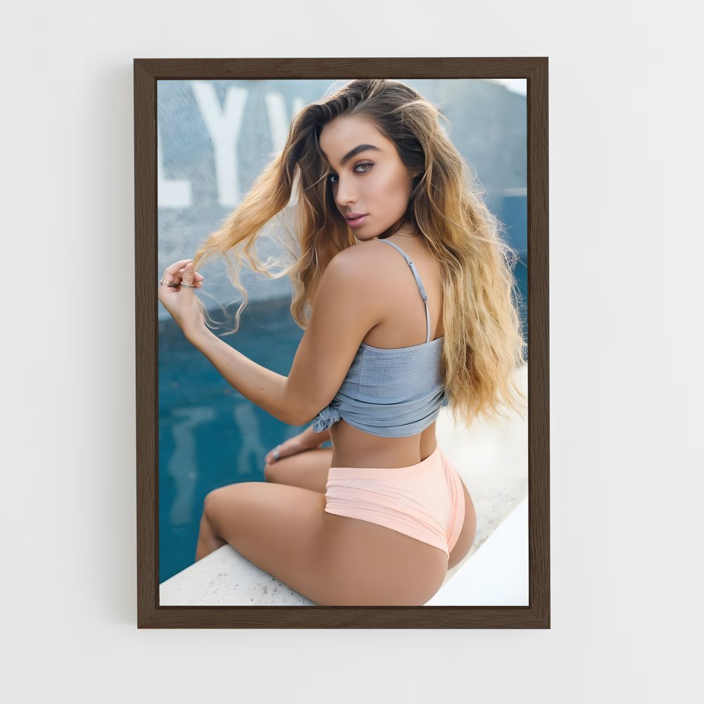 ap-sommer ray-3 cadre Bois foncé