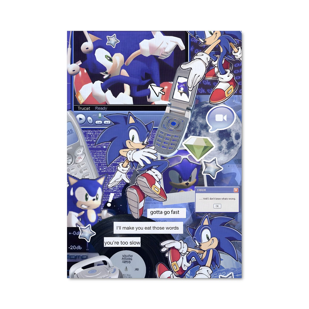 Poster Sonic Speedster