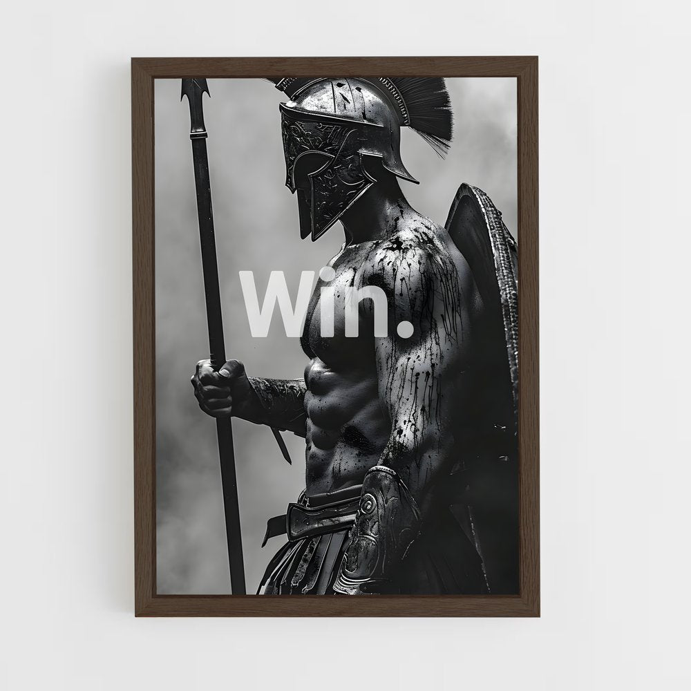 ap-spartan warrior-5 cadre Bois foncé
