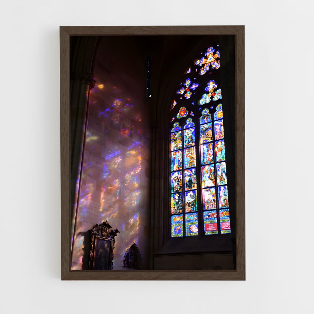 ap-st vitus cathedral-4 cadre Bois foncé