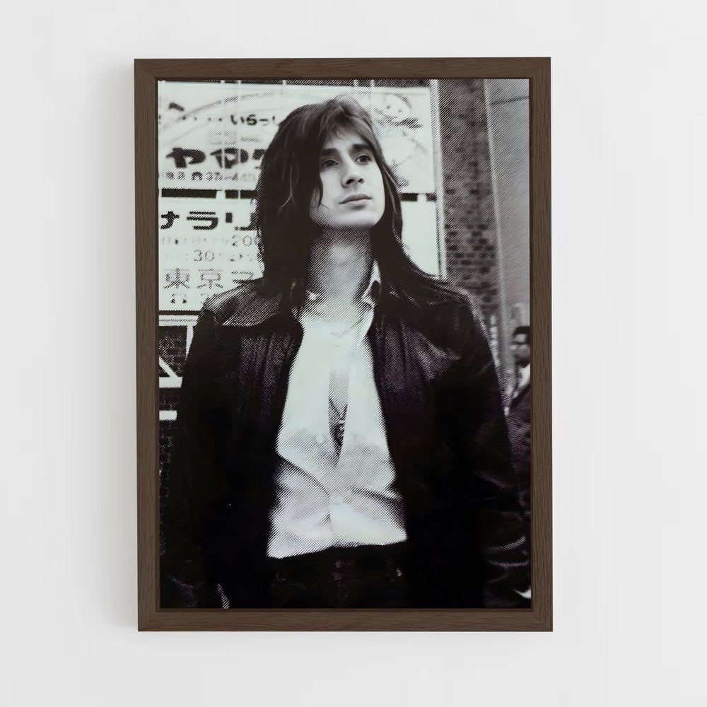 ap-steve perry-3 cadre Bois foncé